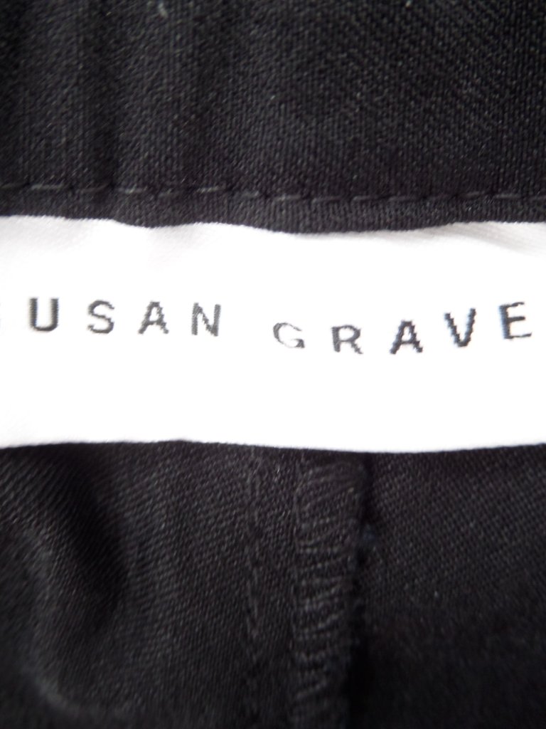 Susan Graver Women's Fall Cropped Black Pants Size 18w Euc — image 4 of 7